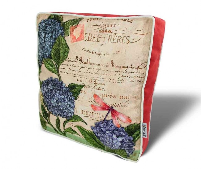 Perne decorative pentru scaun. Cinci idei deosebite cu modele florale