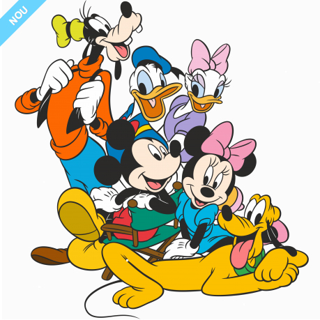 Inveseleste camera copiilor cu stickere decorative ale celor mai iubite personaje Disney