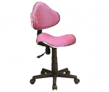 Scaun de birou pentru copii Checkers Pink